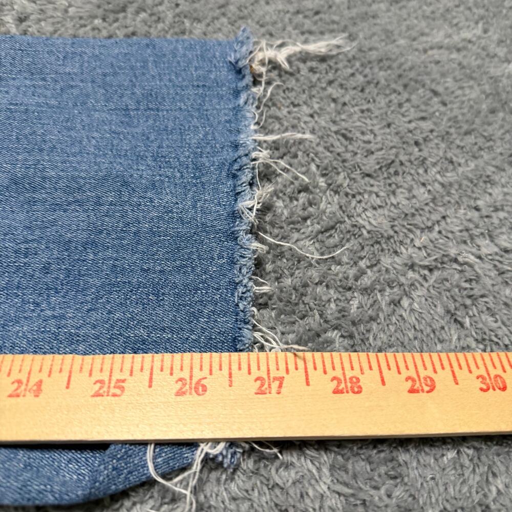 Madewell Jeans Womens 28 (31x27) Mid Rise Kick Out Blue Denim - Picture 10 of 11